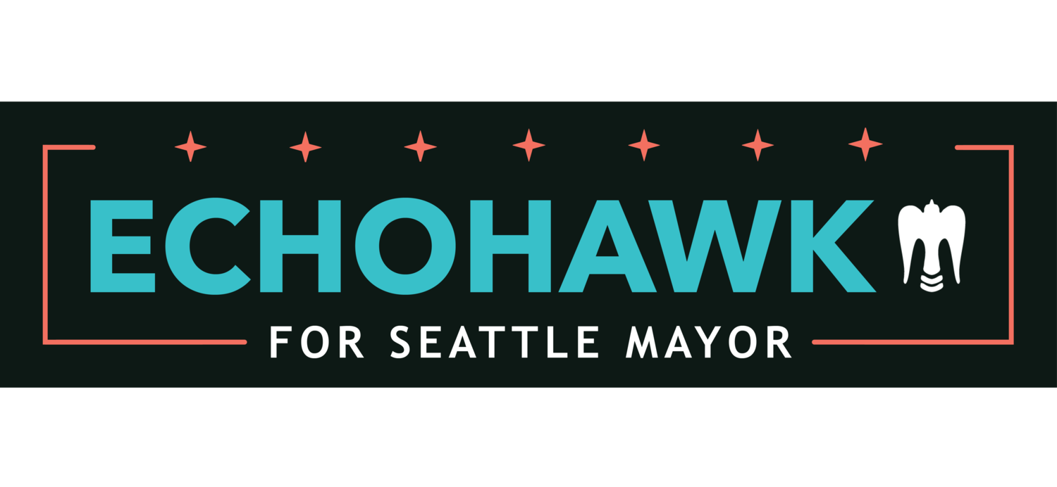Echohawk for Seattle Mayor